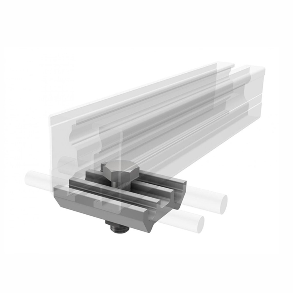 [A03803] SL Rack Blitzschutzklemme unten