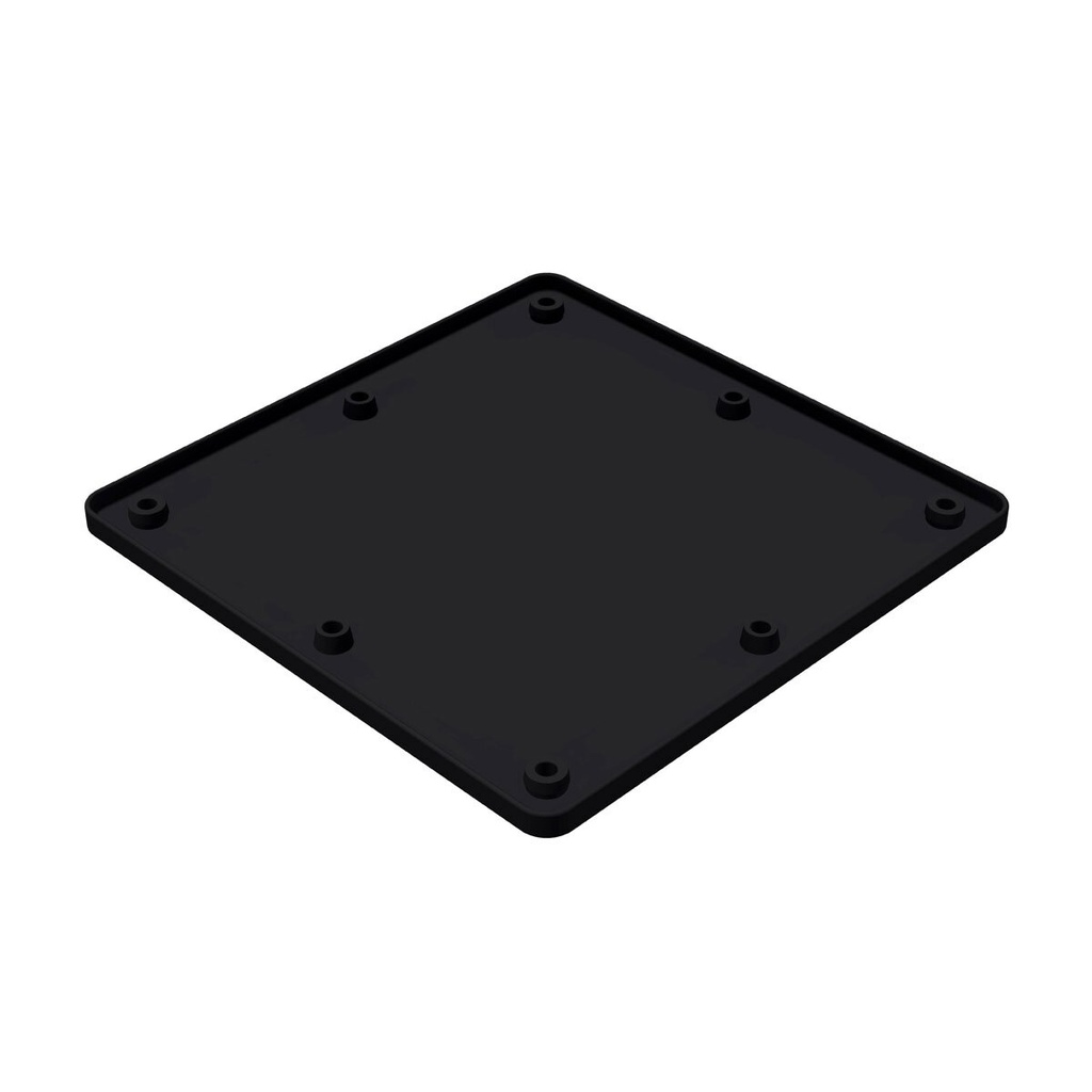 [A07118] SL Rack Fast Flat – Plaque de base légère en PEHD – 200 x 200 mm