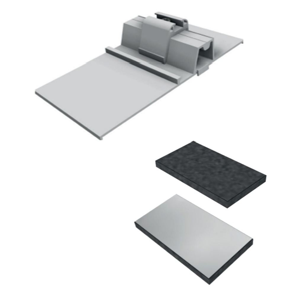 [A03899] SL Rack FLA Bodenschuh mit Bautenschutzmatte SK