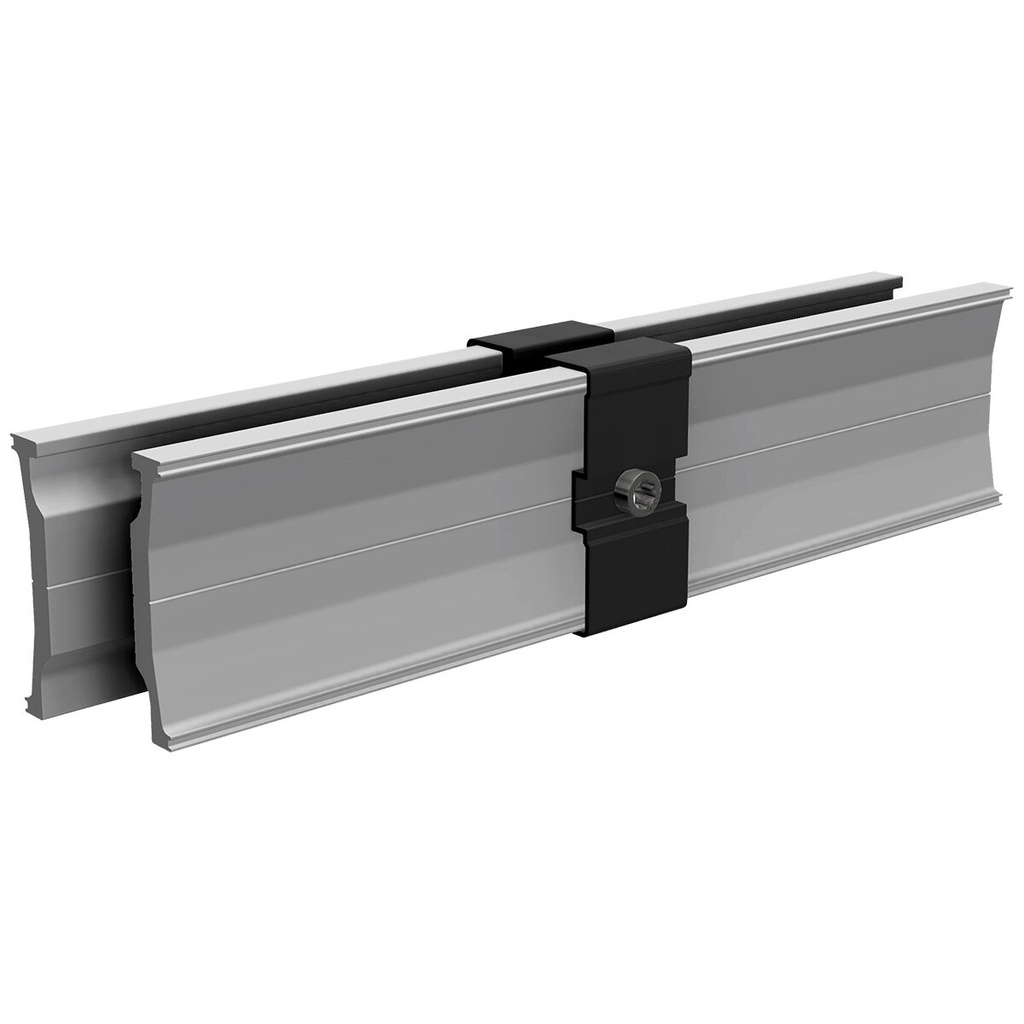[A03736] SL Rack Innenverbinder RAIL 2.0 für RAIL 60, schwarz eloxiert