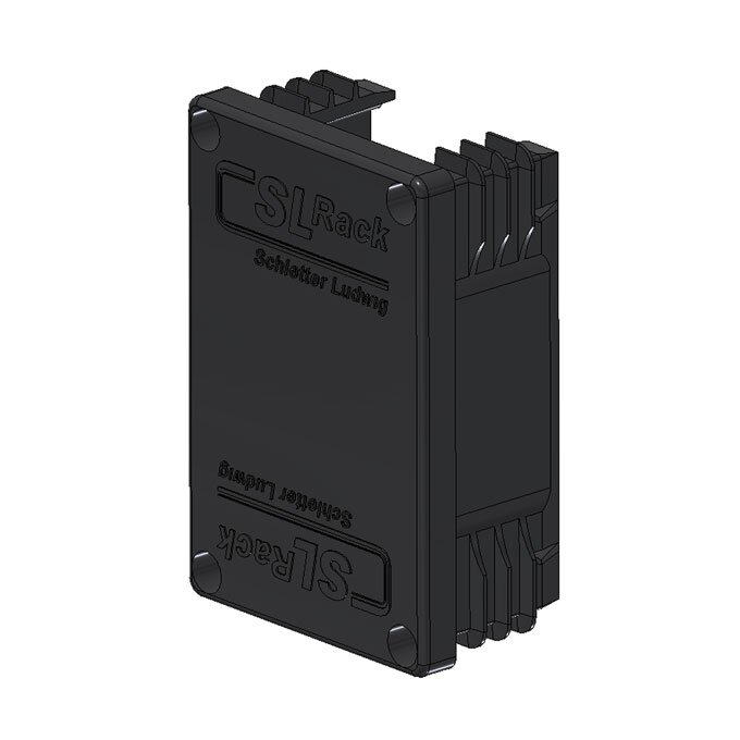 [A03795] Embout en plastique SL Rack RAIL 60, noir