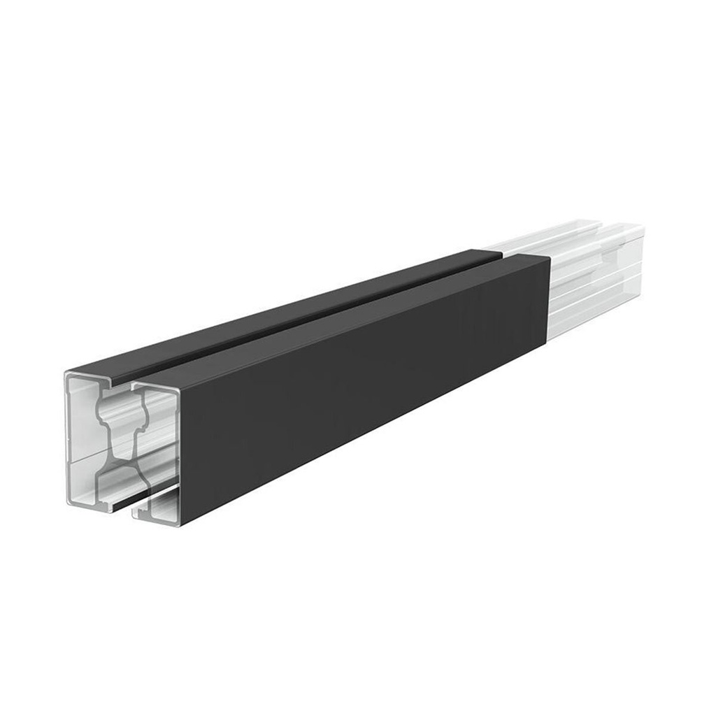 SL Rack RAIL 40 Afdekkap – 300 mm, zwart