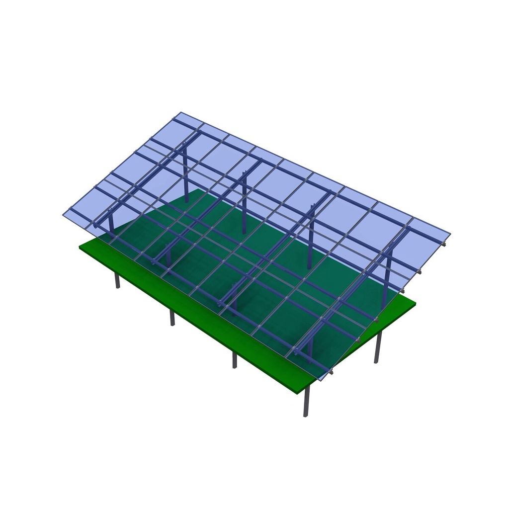 [A08221] SL Rack Standard Open-Field Table – 3V x 9 modules – from 300 to 500 kWp