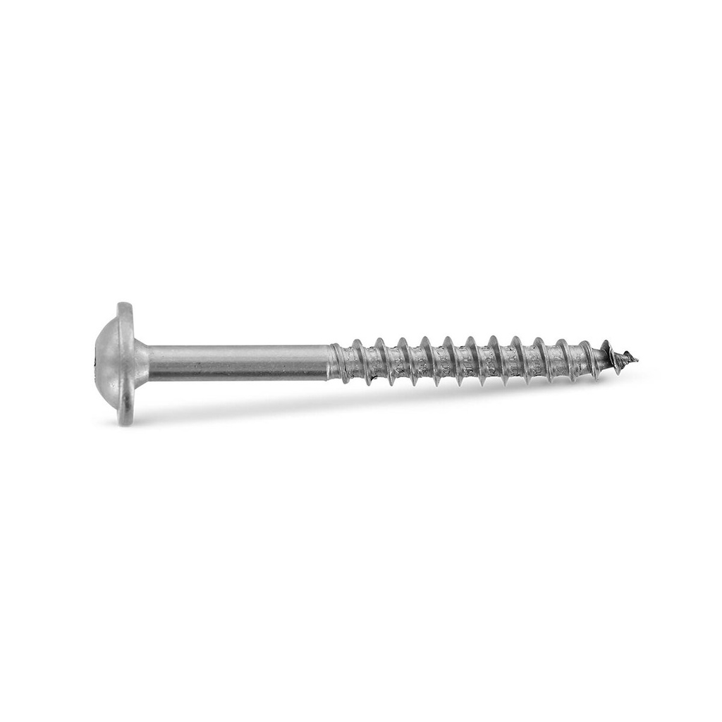 [A05677] K2 Self-tapping timber construction screw with pan head 8x100 - S + P