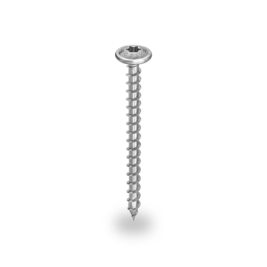 [A06917] Vis K2 autoperceuse pour bois à tête plate 8x80, filetage complet