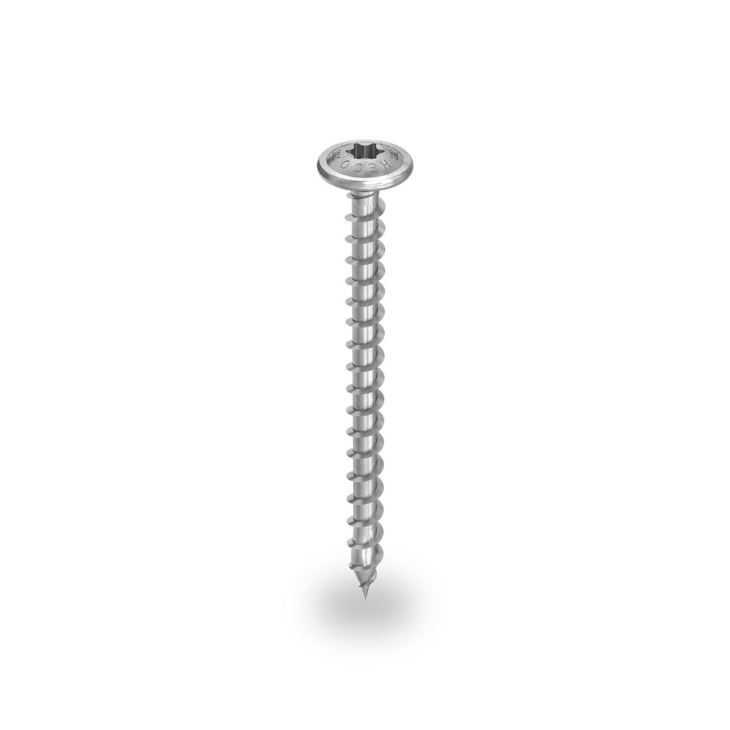 [A06916] K2 Selbstbohrende Holzschraube mit Tellerkopf 8x80 - S + P, Vollgewinde
