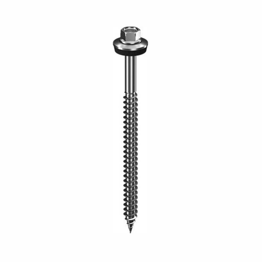 [A04207] K2 Self-tapping hexagon head sheet metal screw 6.8 x 140 – with sealing washer