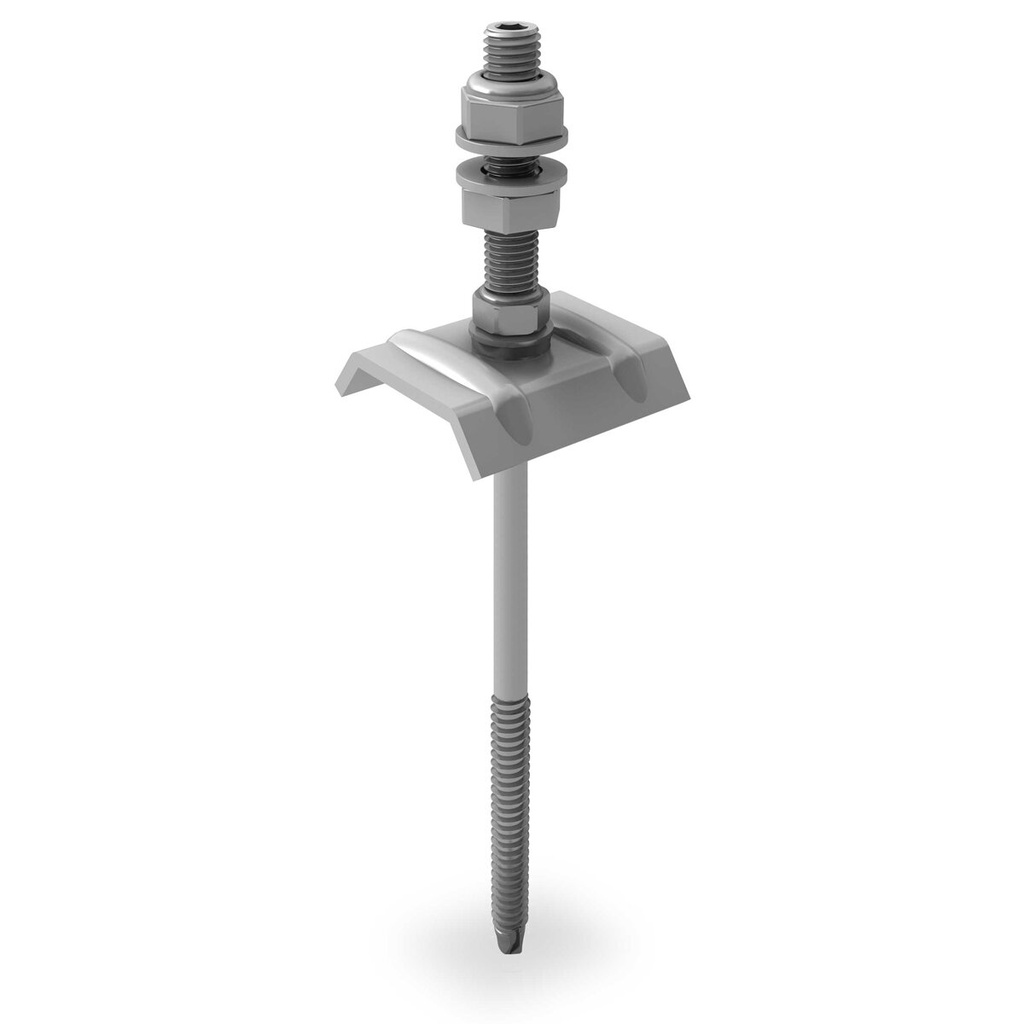[A01711] Support de montage solaire K2 M8x115/50, pré-assemblé. Pour ossature en acier