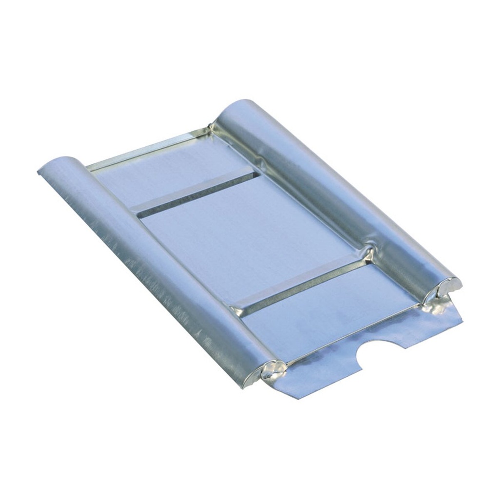 [A01165] Marzari metal roofing sheet, ‘Beton big’ type, hot-dip galvanised