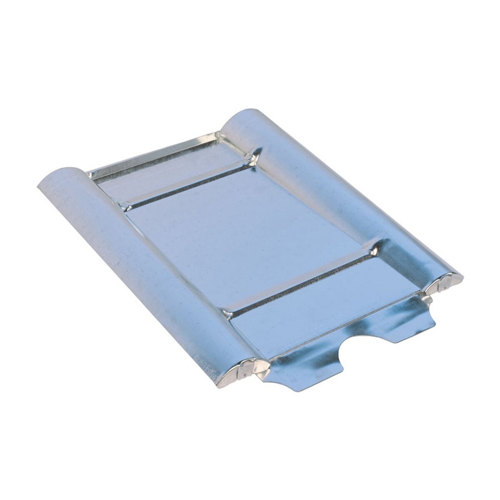 [A01161] Marzari galvanised metal roofing sheet, ‘Beton’ type