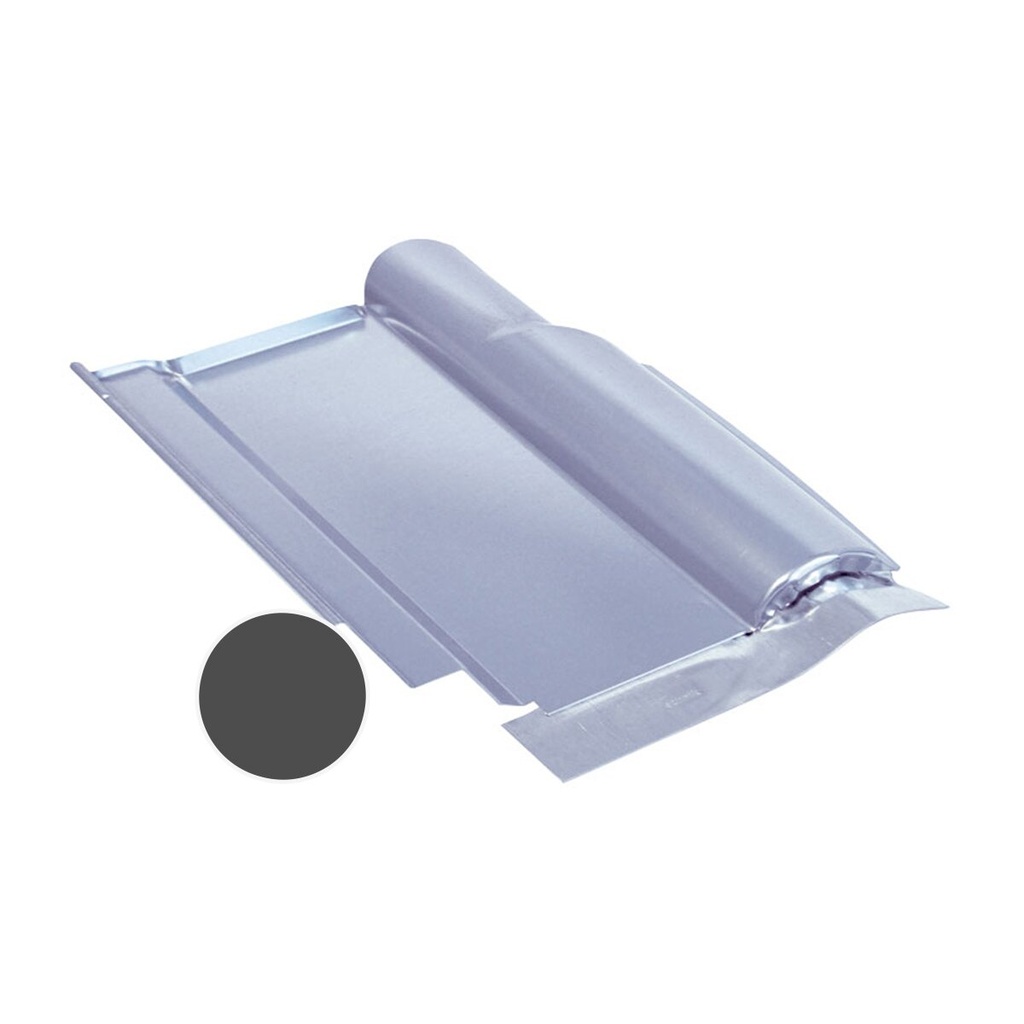 [A01177] Marzari metalen dakplaat, type RDK Grande 310, zwartgrijs