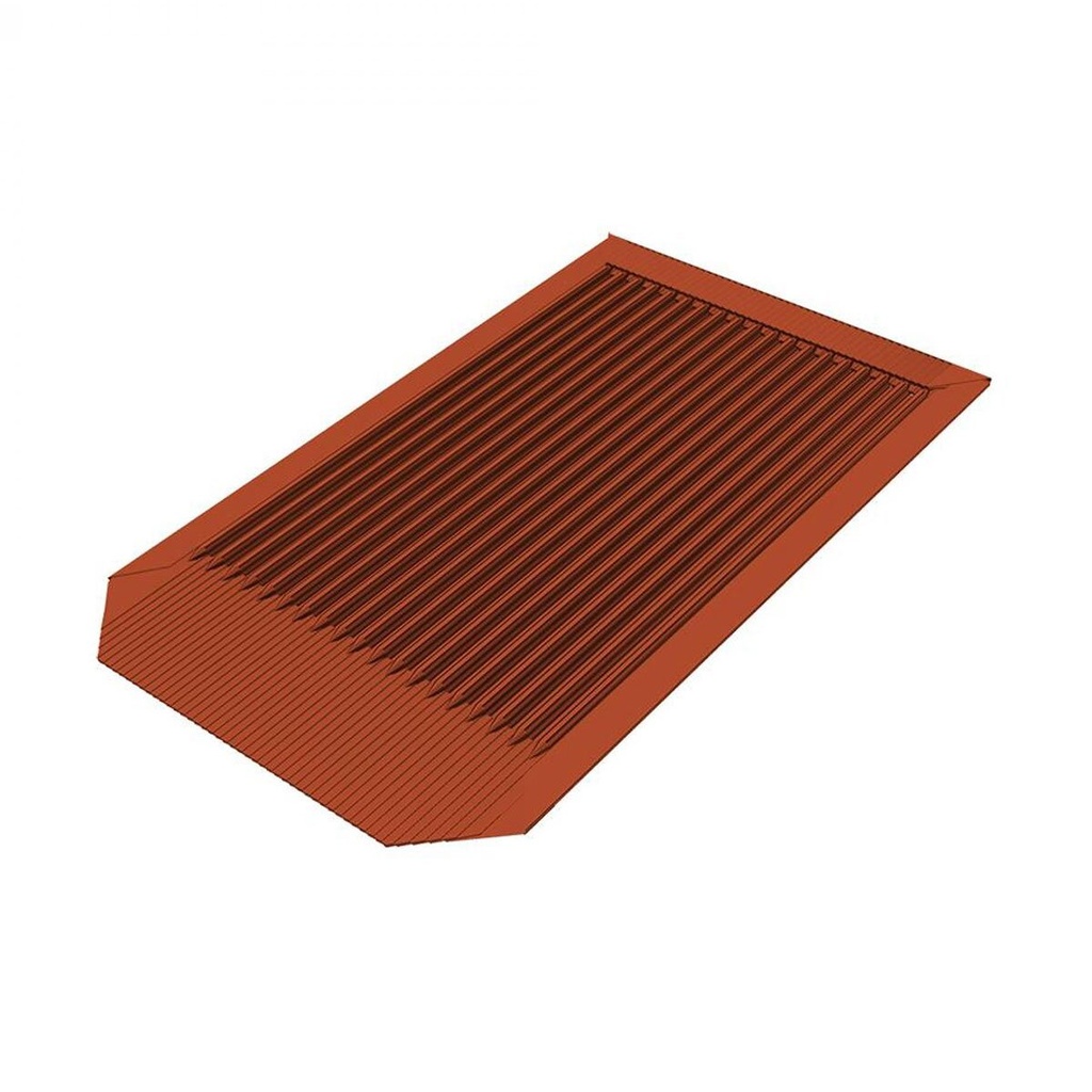 [A04754] SL Rack Biber panel, brick red RAL 8004