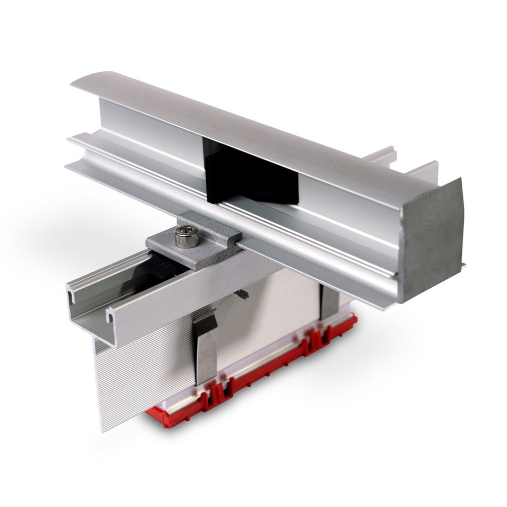 [A05678] K2 Échantillon de mur Façade PV Rail