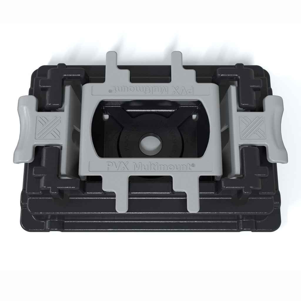 [A03699] K2 PVX Minimount trapeziumvormig