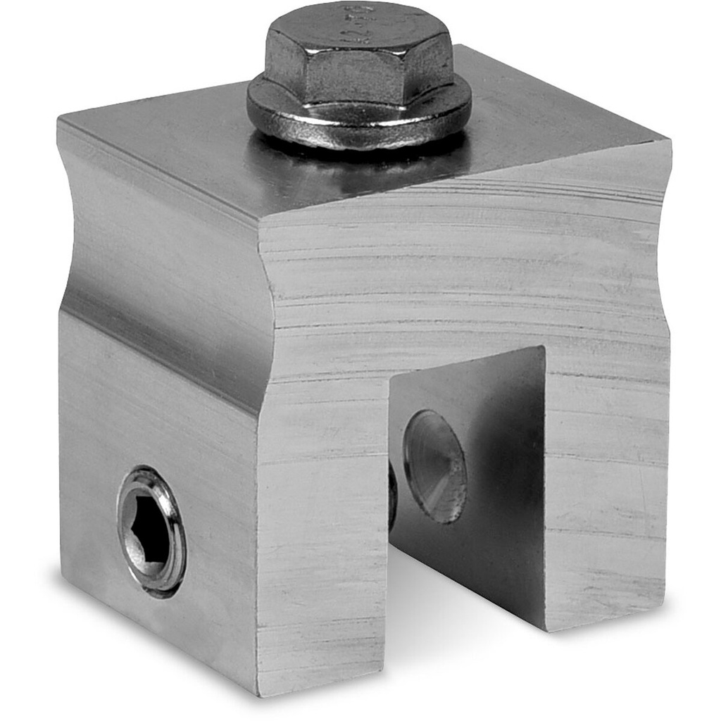 [A01726] K2 Solid Snap SeamClamp CF:x for SolidRail on angle seam and snap-lock profiles