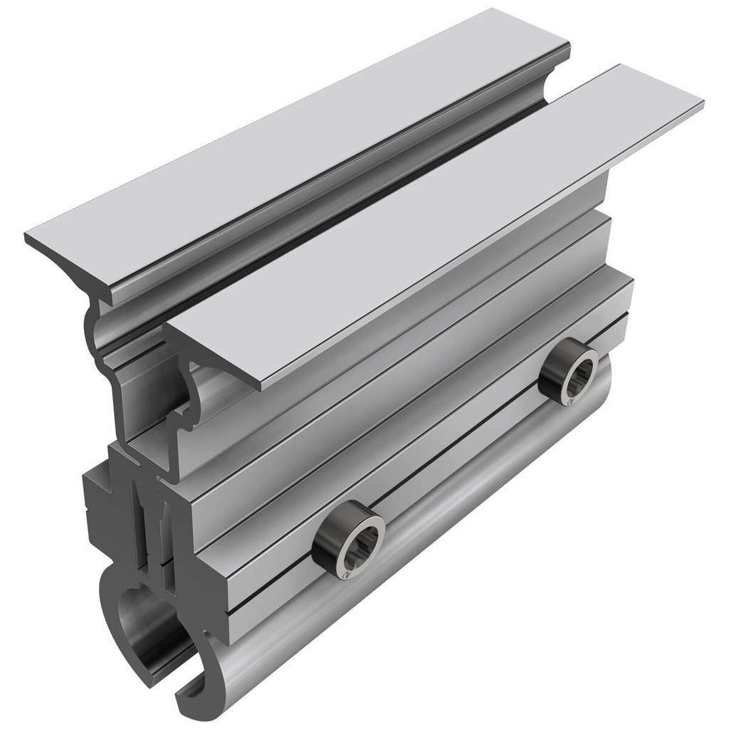 [A03788] SL Rack Falz18H pour toitures à joint rond, Ø 18 mm, horizontal