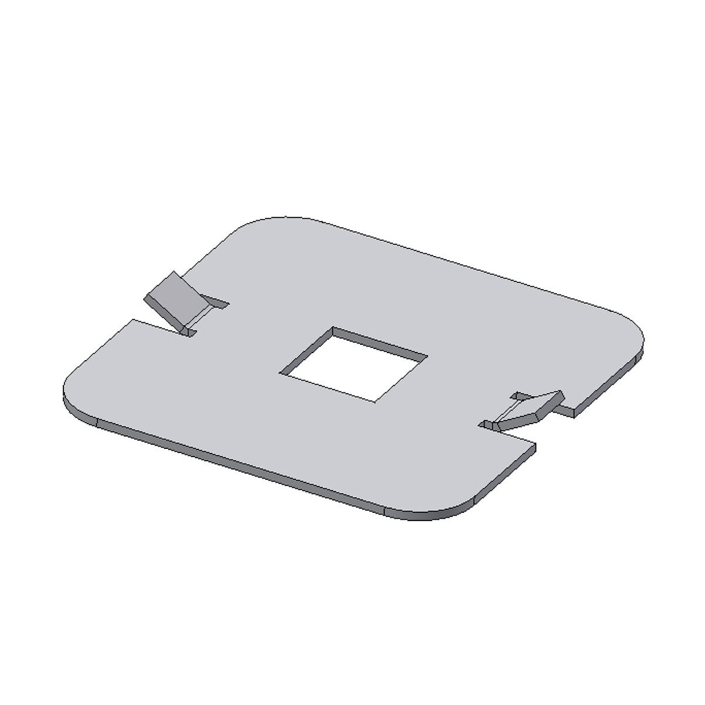 [A03799] SL Rack-vulplaat voor klem