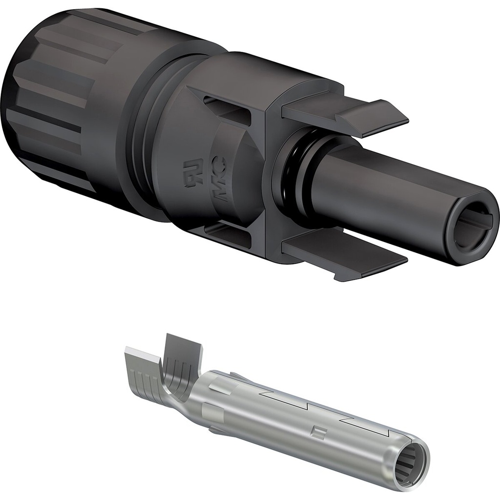 [A00572] Stäubli MC4 socket, 1x4/1x6 mm² male